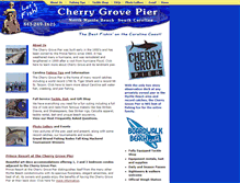 Tablet Screenshot of cherrygrovepier.com